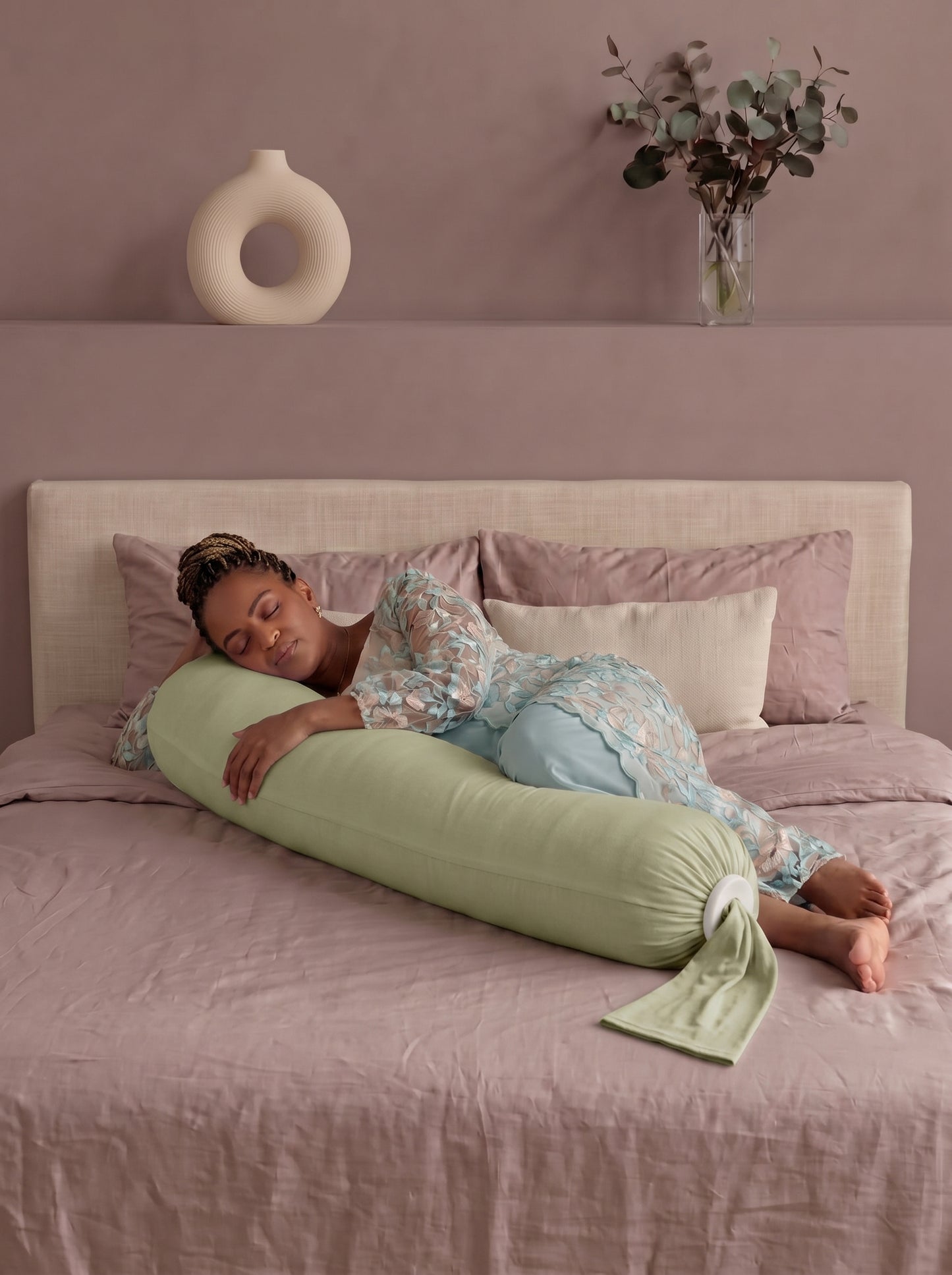 Coussin de Grossesse Multifonction | Allaitement & Sommeil MomyBear