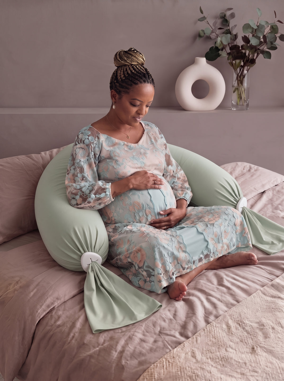 Coussin de Grossesse Multifonction | Allaitement & Sommeil MomyBear